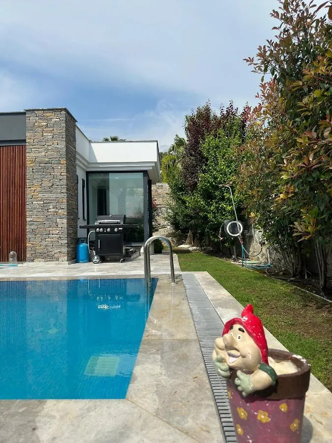 Villa Falcon With Swimming Pool And Great Views In Yalikavak Bodrum